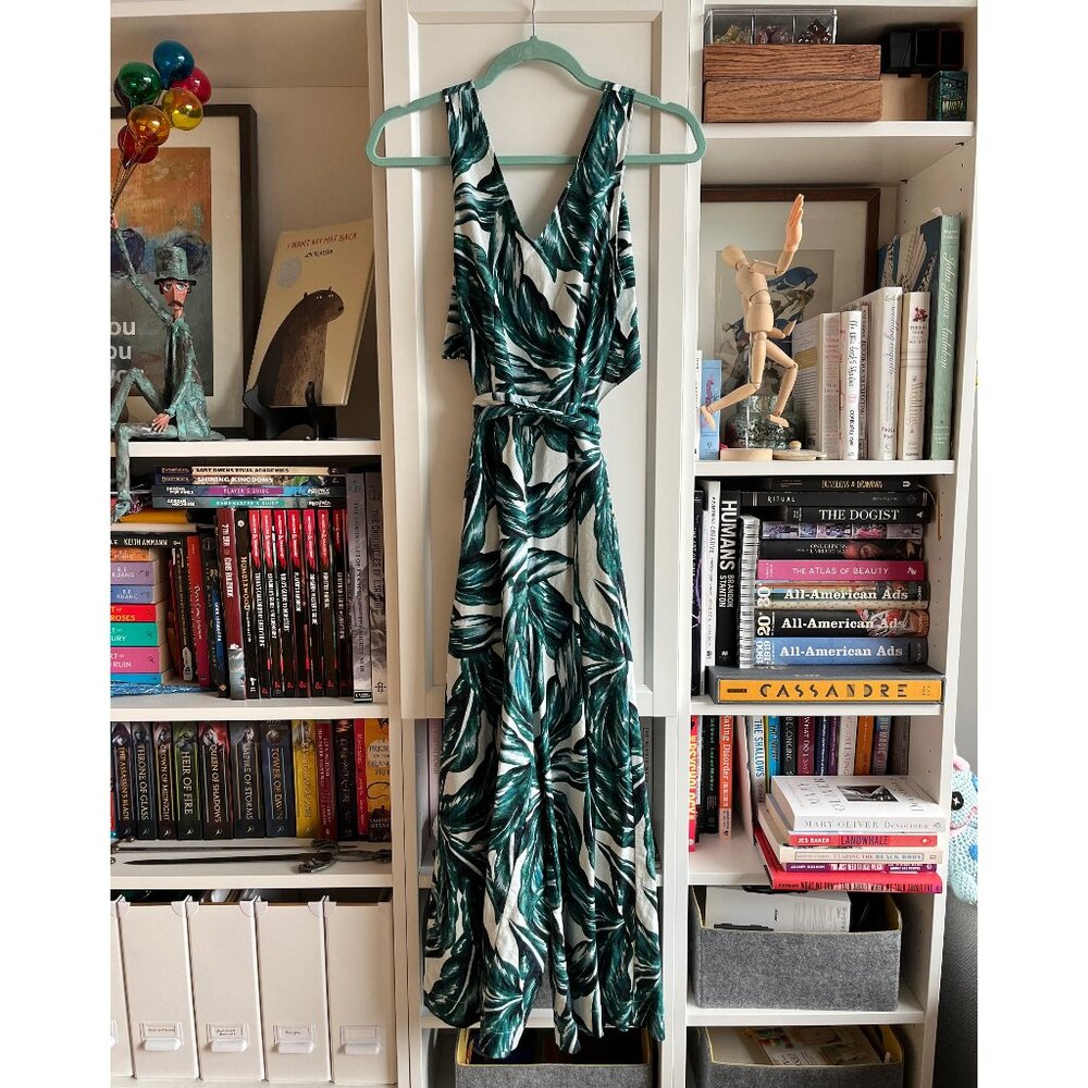 Linen Palm Jumpsuit size XS